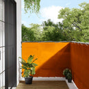 vidaXL narancssárga erkély paraván 120 x 800 cm 100% poliészter Oxford