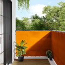 vidaXL narancssárga erkély paraván 120 x 1000 cm 100% poliészter Oxford