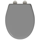 vidaXL WC ülőke Szürke 47 x 37 x 4 cm Duroplast