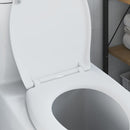 vidaXL Gyorsan Levehető WC Ülőke Fehér 44.8 x 37.3 x 4.2 cm Duroplast