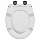 vidaXL Gyorsan Levehető WC Ülőke Fehér 44.8 x 37.3 x 4.2 cm Duroplast