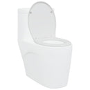vidaXL WC ülőke Fehér 47 x 37 x 4 cm Duroplast