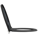 vidaXL Gyorsan Levehető WC Ülőke Antracit 44.5 x 37.3 x 4.3 cm