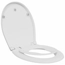 vidaXL WC ülőke Fehér 47 x 37 x 4 cm Duroplast