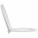 vidaXL WC ülőke Fehér 47 x 37 x 4 cm Duroplast