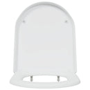 vidaXL WC ülőke Fehér 49 x 36 x 4 cm Duroplast
