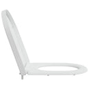 vidaXL WC ülőke Fehér 49 x 36 x 4 cm Duroplast