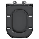 vidaXL WC ülőke Antracit 44,5 x 35 x 3,6 cm Duroplast