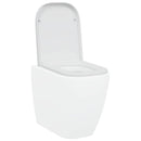 vidaXL WC ülőke Fehér 47,5 x 35 x 3,6 cm Duroplast