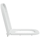 vidaXL WC ülőke Fehér 47,5 x 35 x 3,6 cm Duroplast