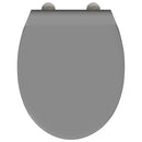 vidaXL Gyorsan Leszedhető WC, ami Ülőkéhez illik Szürke