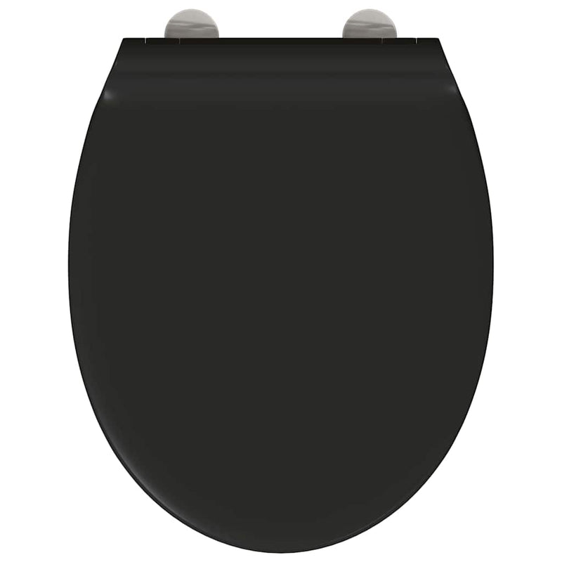 vidaXL Gyorsan Leszedhető WC, ami Ülőkéhez illik Fekete