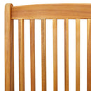 vidaXL Összecsukható szék 8 pcs Szürke 49 x 57.5 x 92cm Tömör akácfa