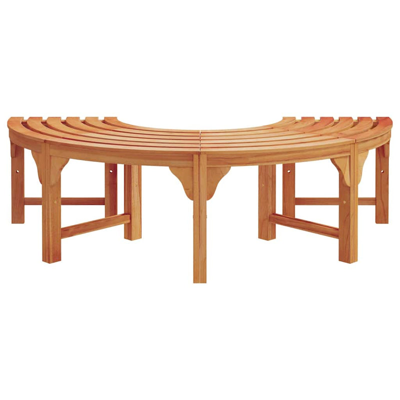 vidaXL Fa pad 2 pcs Barna 160 x 160 x 45cm Tömör eukaliptusz fa