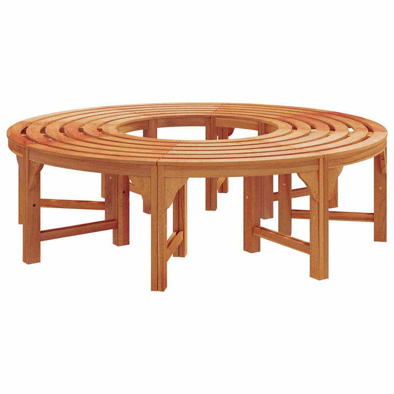vidaXL Fa pad 2 pcs Barna 160 x 160 x 45cm Tömör eukaliptusz fa