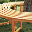 vidaXL Fa pad 2 pcs Természetes 160 x 80 x 45cm Tömör Eukaliptusz Fa