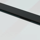 vidaXL ESG üveg és alumínium tolóajtó fémszerelvény-szettel 76x205 cm