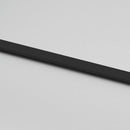 vidaXL ESG üveg és alumínium tolóajtó fémszerelvény-szettel 76x205 cm