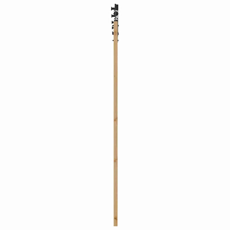 vidaXL Csúszó ajtó ORKDAL Barna 61 x 198.5 cm Tömör fenyőfa