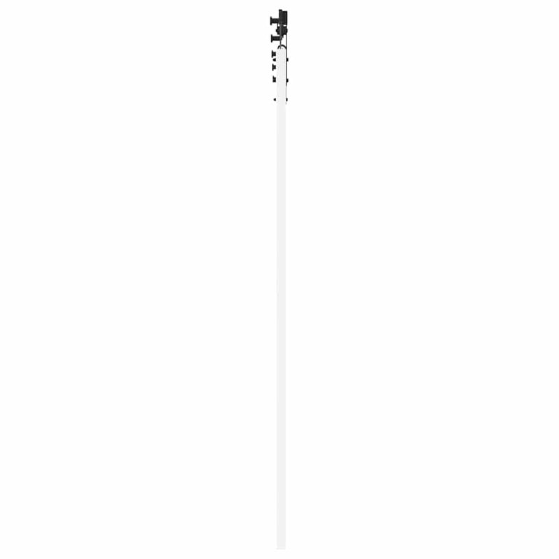 vidaXL Csúszó ajtó ORKDAL Fehér 73.5 x 198.5 cm Tömör fenyőfa