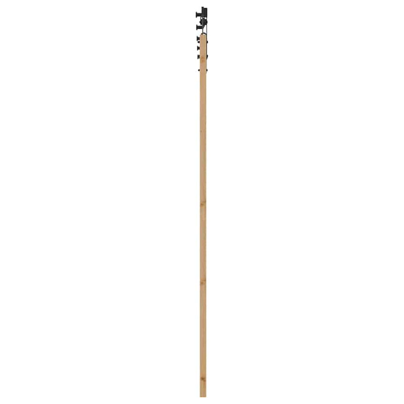 vidaXL Csúszó ajtó ORKDAL Barna 73.5 x 211 cm Tömör fenyőfa