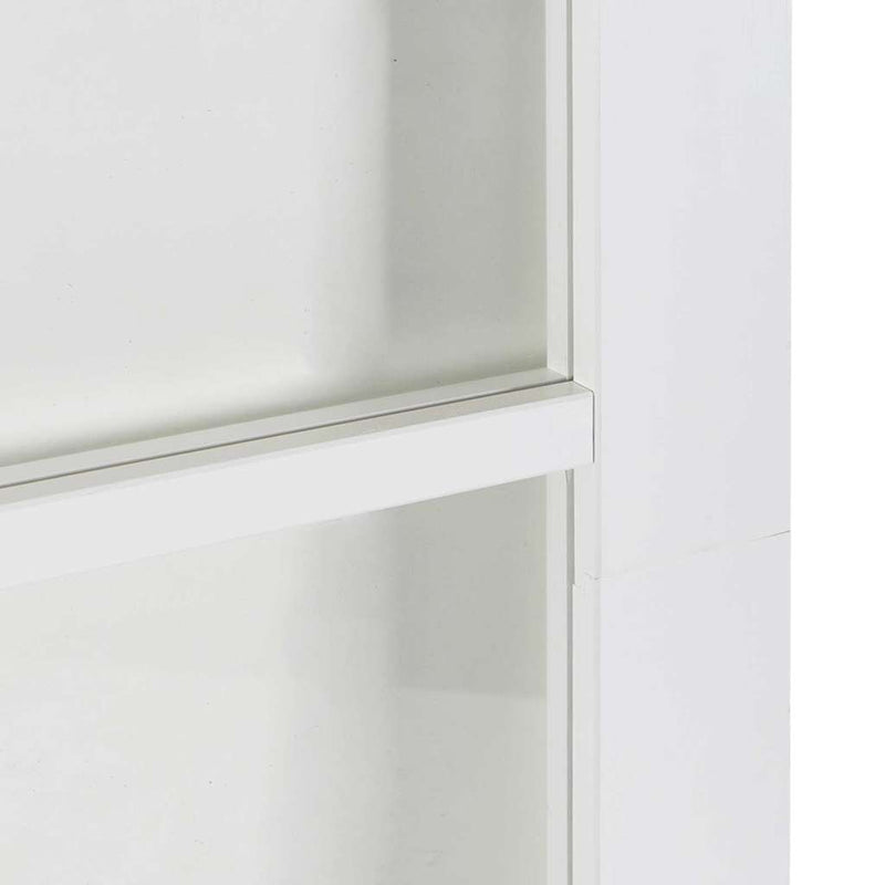 vidaXL Csúszó ajtó ORKDAL Fehér 78 x 232 cm Tömör fenyőfa