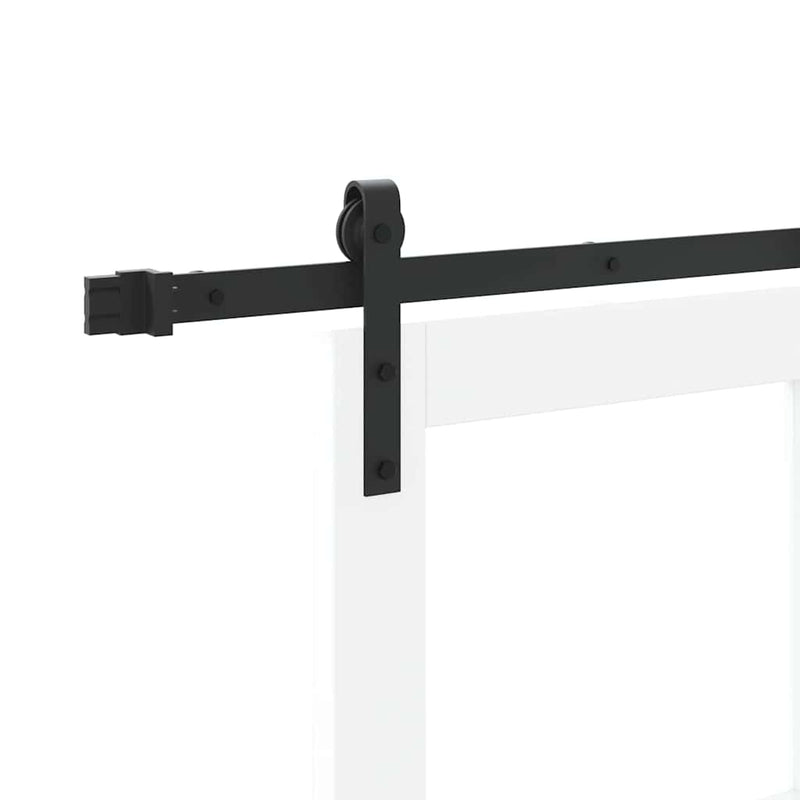 vidaXL Csúszó ajtó ORKDAL Fehér 78 x 232 cm Tömör fenyőfa