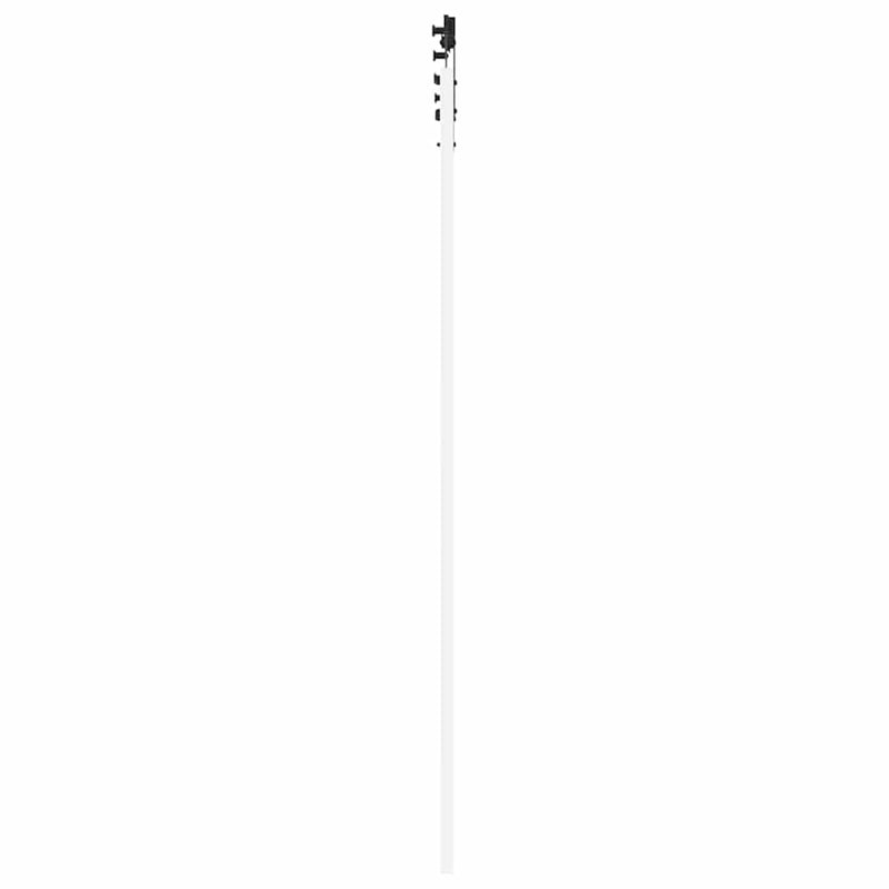 vidaXL Csúszó ajtó ORKDAL Fehér 83 x 232 cm Tömör fenyőfa