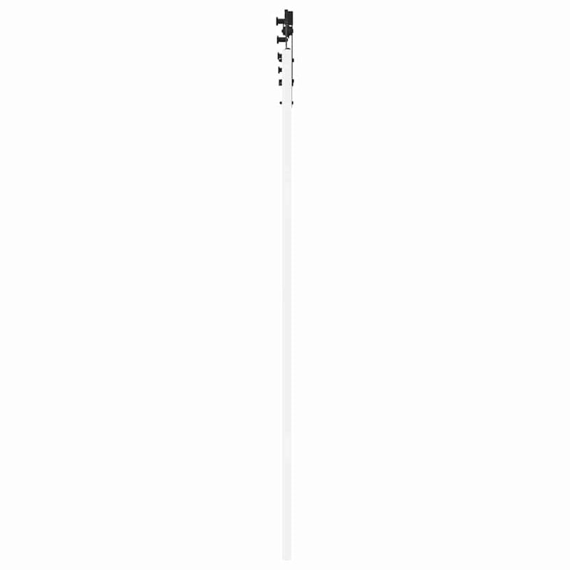 vidaXL Csúszó ajtó ORKDAL Fehér 78 x 202 cm Tömör fenyőfa