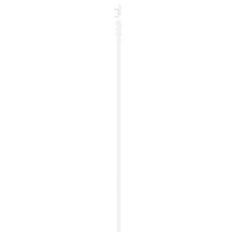 vidaXL Csúszó ajtó ORKDAL Fehér 73.5 x 198.5 cm Tömör fenyőfa