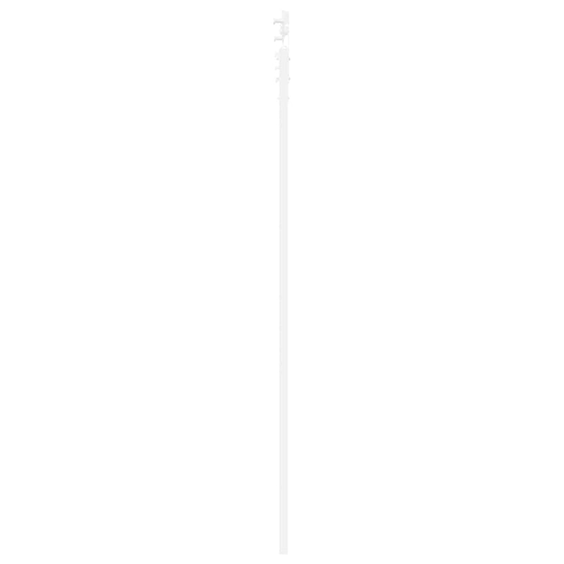 vidaXL Csúszó ajtó ORKDAL Fehér 73.5 x 211 cm Tömör fenyőfa