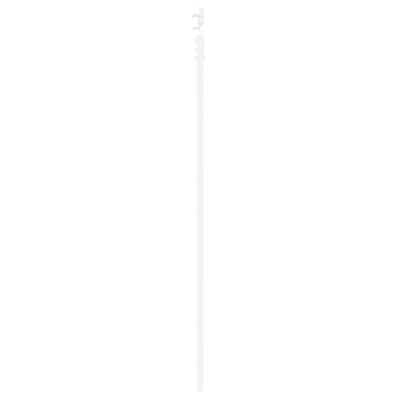 vidaXL Csúszó ajtó ORKDAL Fehér 78 x 202 cm Tömör fenyőfa
