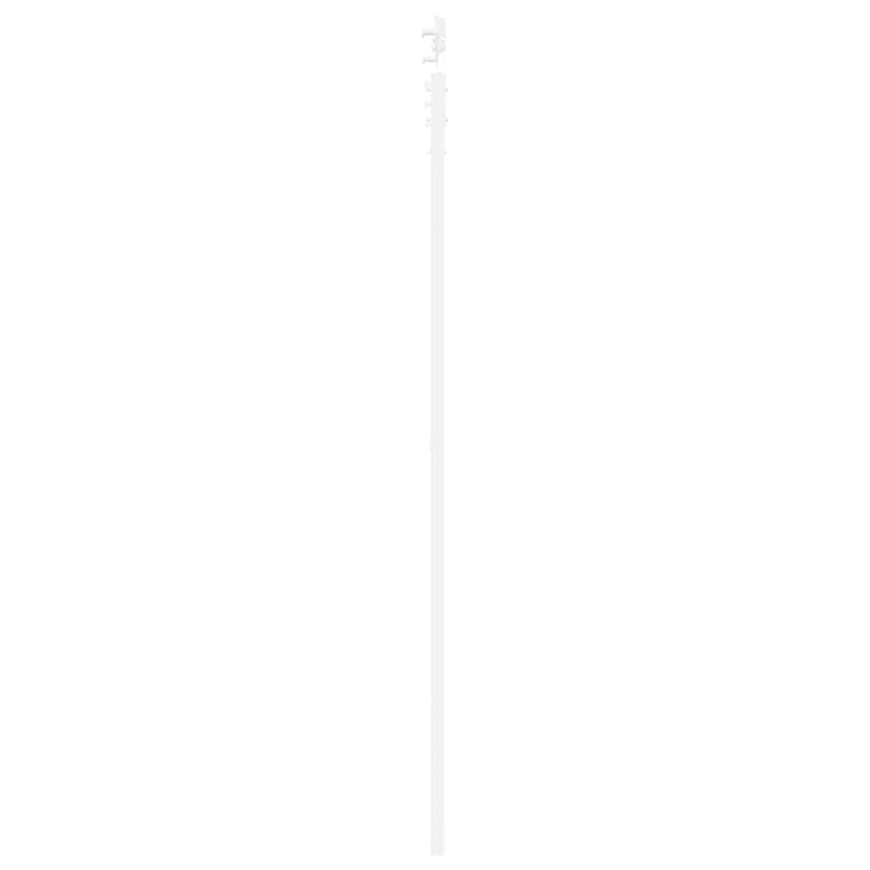 vidaXL Csúszó ajtó ORKDAL Fehér 78 x 211 cm Tömör fenyőfa