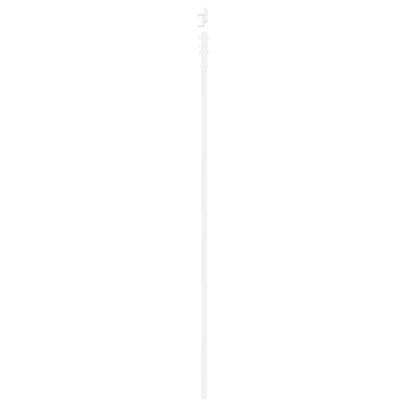 vidaXL Csúszó ajtó ORKDAL Fehér 78 x 232 cm Tömör fenyőfa