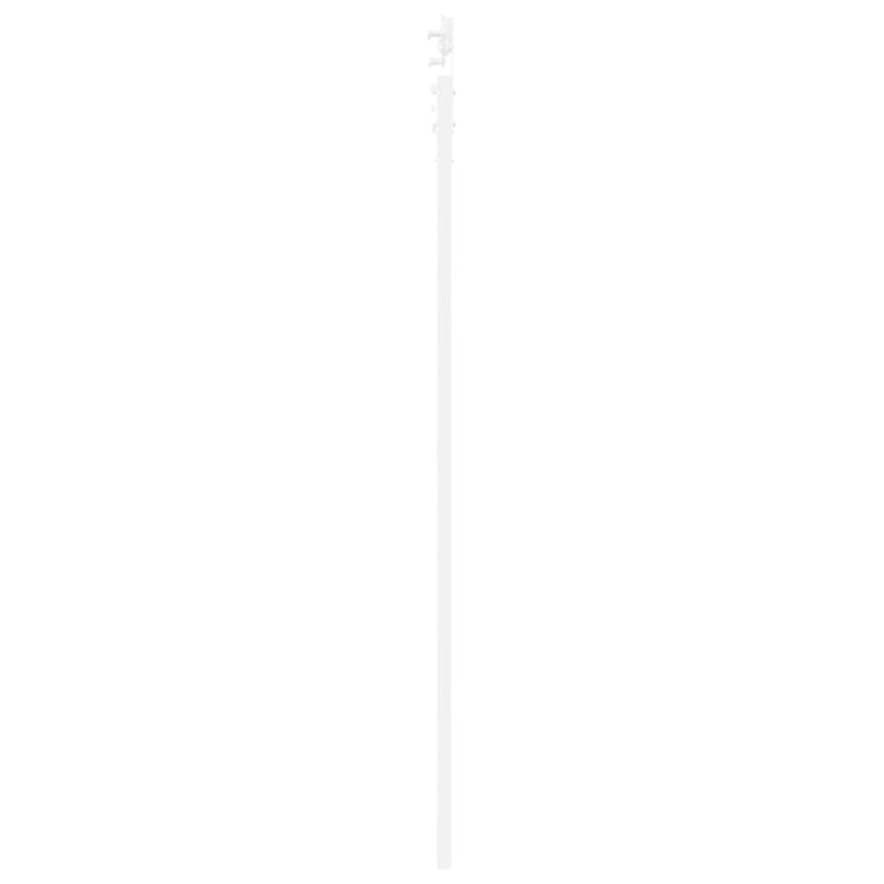 vidaXL Csúszó ajtó ORKDAL Fehér 83 x 202 cm Tömör fenyőfa