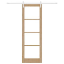 vidaXL Csúszó ajtó ORKDAL Természetes 78 x 232 cm