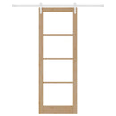vidaXL Csúszó ajtó ORKDAL Természetes 83 x 232 cm