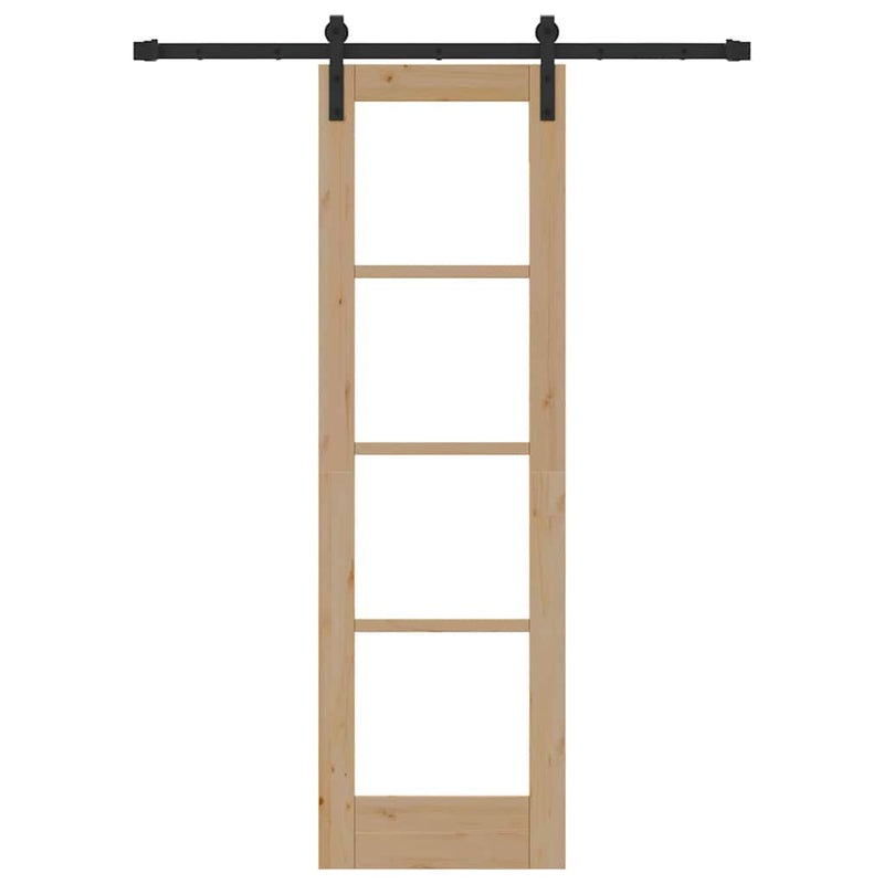 vidaXL Csúszó ajtó Egyéb ORKDAL Barna 61 x 198.5 cm