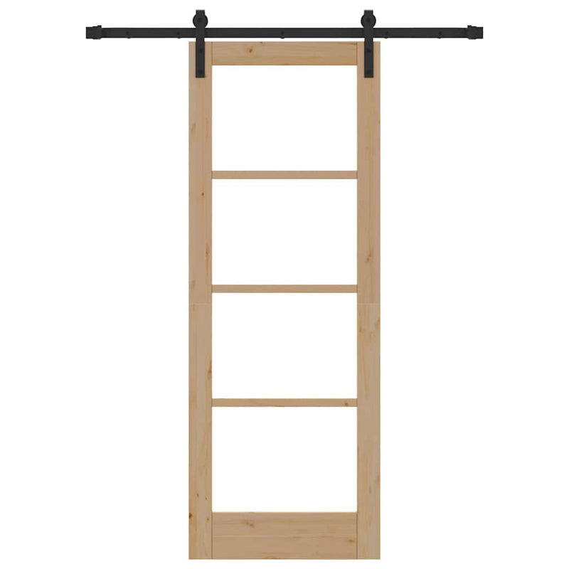 vidaXL Csúszó ajtó Egyéb ORKDAL Barna 73.5 x 198.5 cm
