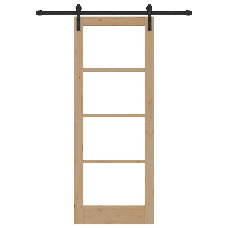 vidaXL Csúszó ajtó Egyéb ORKDAL Barna 78 x 202 cm