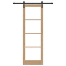 vidaXL Csúszó ajtó ORKDAL Természetes 78 x 232 cm