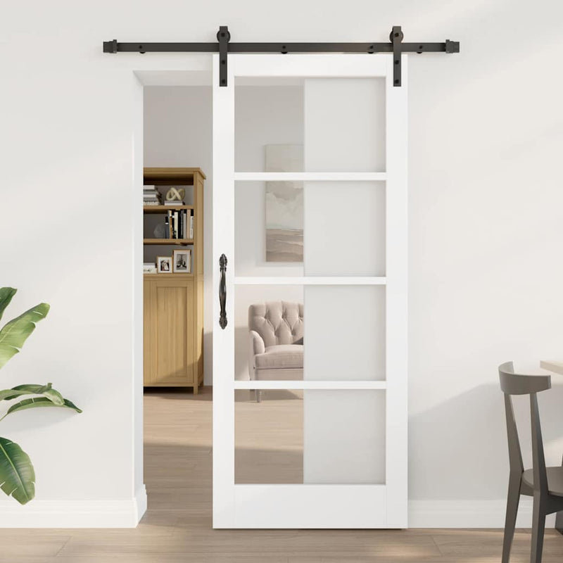 vidaXL Csúszó ajtó Egyéb ORKDAL Fehér 83 x 202 cm