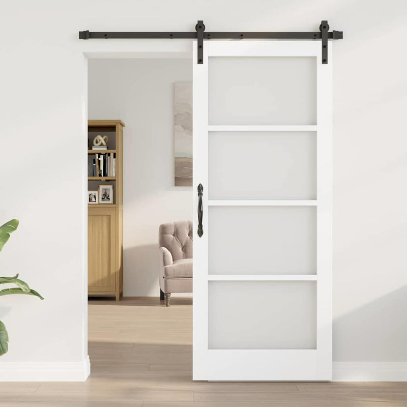 vidaXL Csúszó ajtó Egyéb ORKDAL Fehér 83 x 202 cm