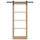 vidaXL Csúszó ajtó ORKDAL Természetes 86 x 211 cm