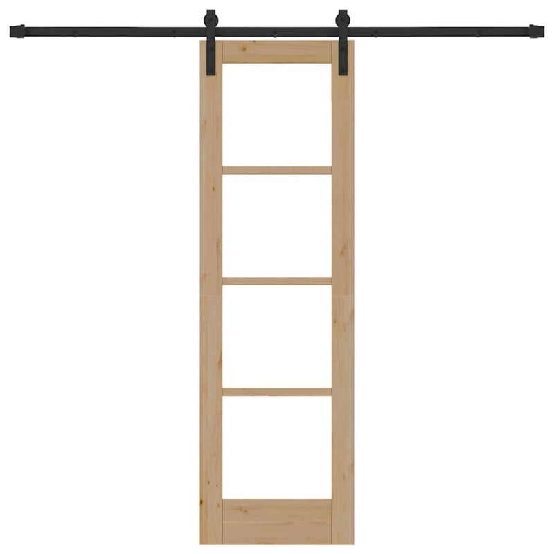 vidaXL Csúszó ajtó Egyéb ORKDAL Barna 61 x 198.5 cm