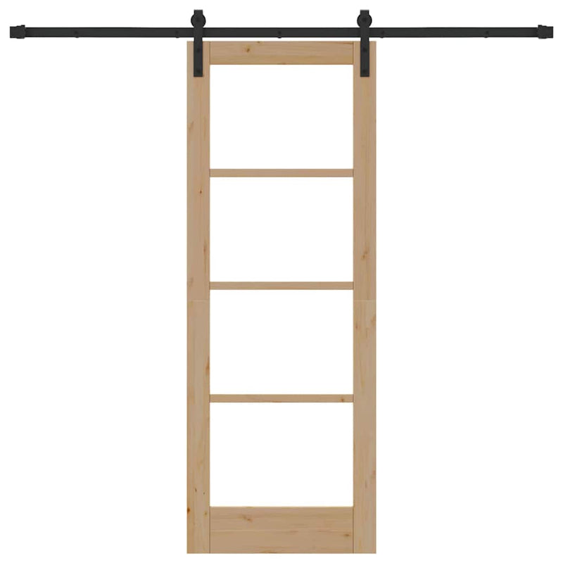 vidaXL Csúszó ajtó Egyéb ORKDAL Barna 73.5 x 198.5 cm