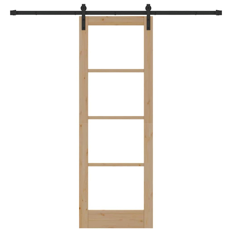 vidaXL Csúszó ajtó Egyéb ORKDAL Barna 73.5 x 211 cm