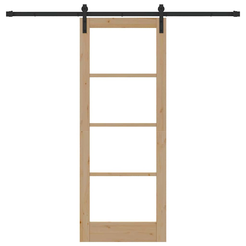 vidaXL Csúszó ajtó Egyéb ORKDAL Barna 78 x 202 cm
