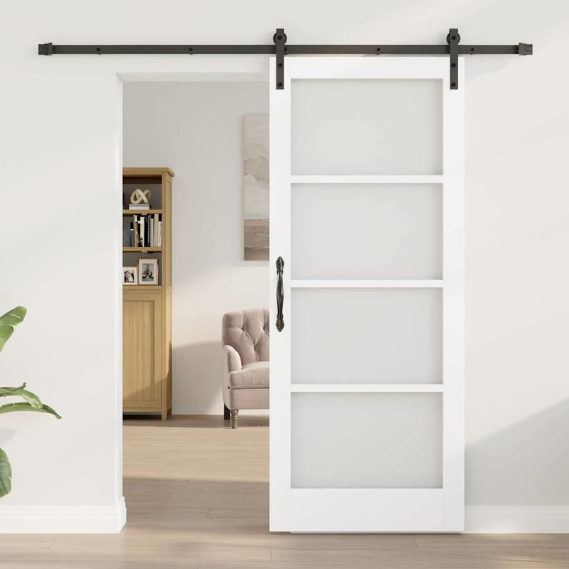 vidaXL Csúszó ajtó Egyéb ORKDAL Fehér 83 x 202 cm