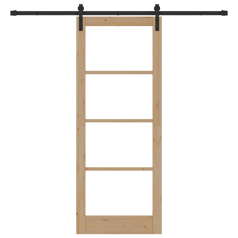 vidaXL Csúszó ajtó Egyéb ORKDAL Barna 83 x 211 cm
